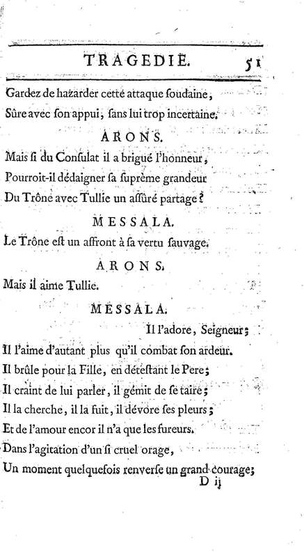 Brutus de M. de Voltaire (Le), avec un Discours sur la tragédie Brutus de M. de Voltaire (Le), avec un Discours sur la tragédie
