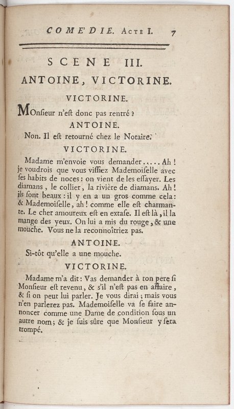 Philosophe sans le savoir (Le), comédie en prose et en cinq actes… par M. Sedaine. [Paris, les Comédiens français, 2 novembre 1765]