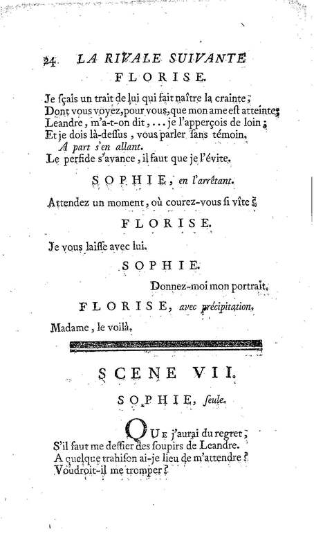 Rivale suivante (La), comédie en un acte en vers, précédée d'un prologue, par M. Rousseau Rivale suivante (La), comédie en un acte en vers, précédée d'un prologue, par M. Rousseau