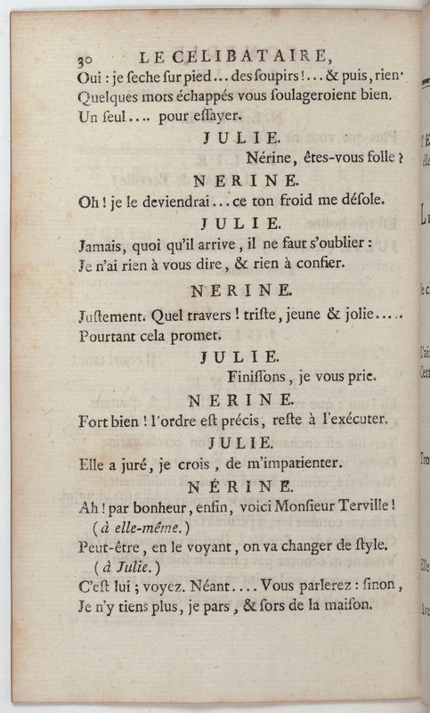Célibataire (Le), comédie en cinq actes et en vers, représentée pour la première fois par les Comédiens françois, le 20 septembre 1775 Célibataire (Le), comédie en cinq actes et en vers, représentée pour la première fois par les Comédiens françois, le 20 septembre 1775
