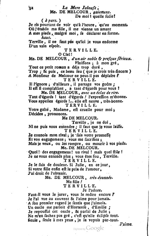 Mère jalouse (La), comédie en trois actes et en vers Mère jalouse (La), comédie en trois actes et en vers