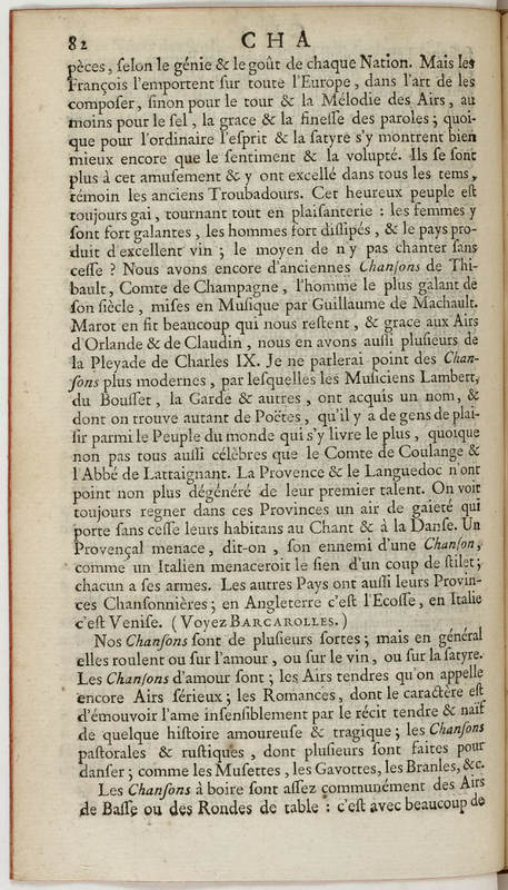 Dictionnaire de musique par Jean-Jacques Rousseau Dictionnaire de musique par Jean-Jacques Rousseau