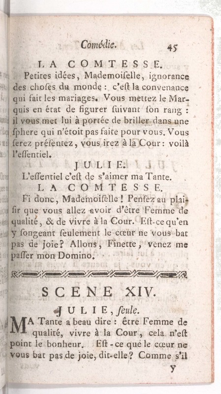 Mœurs du tems (Les), comédie en un acte Mœurs du tems (Les), comédie en un acte