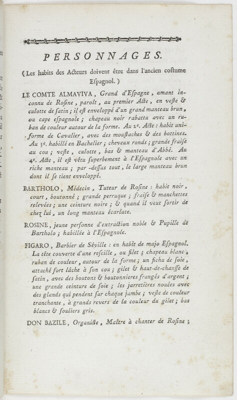 Barbier de Séville, ou La précaution inutile (Le), comédie en quatre actes