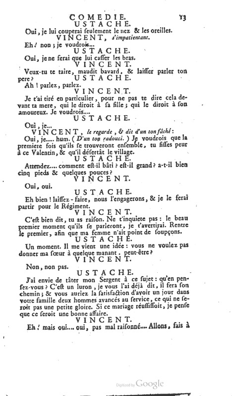 Heureuse rencontre (L’), en un acte et en prose