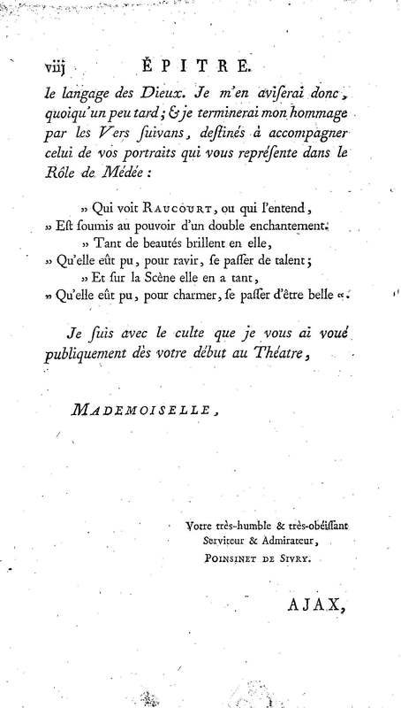 Ajax, tragédie par M. Poinsinet de Sivry Ajax, tragédie par M. Poinsinet de Sivry