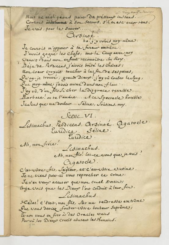 Lysimachus, tragédie en cinq actes et en vers Lysimachus, tragédie en cinq actes et en vers