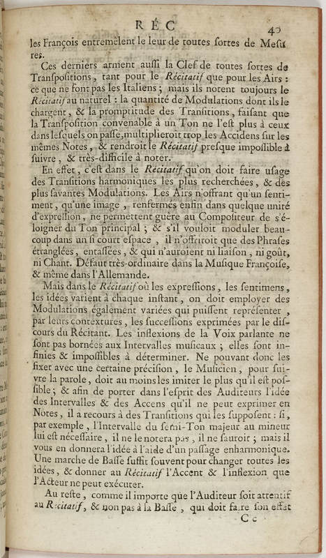 Dictionnaire de musique par Jean-Jacques Rousseau Dictionnaire de musique par Jean-Jacques Rousseau