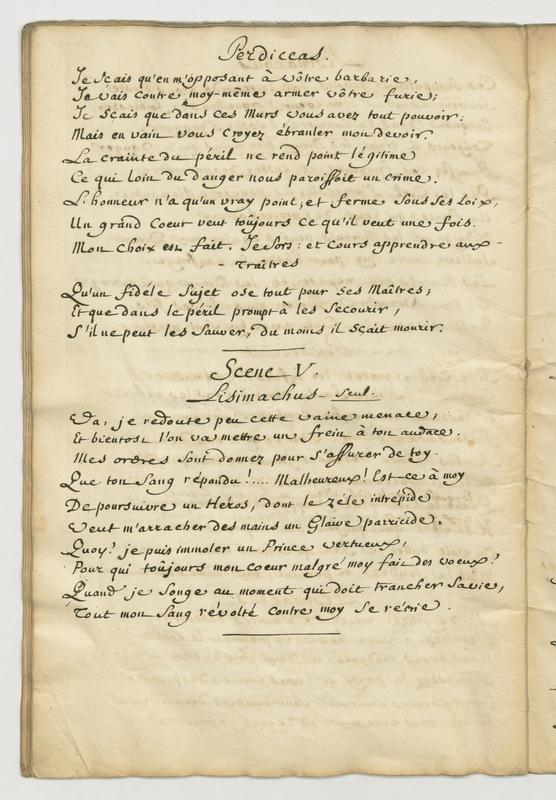 Lysimachus, tragédie en cinq actes et en vers Lysimachus, tragédie en cinq actes et en vers