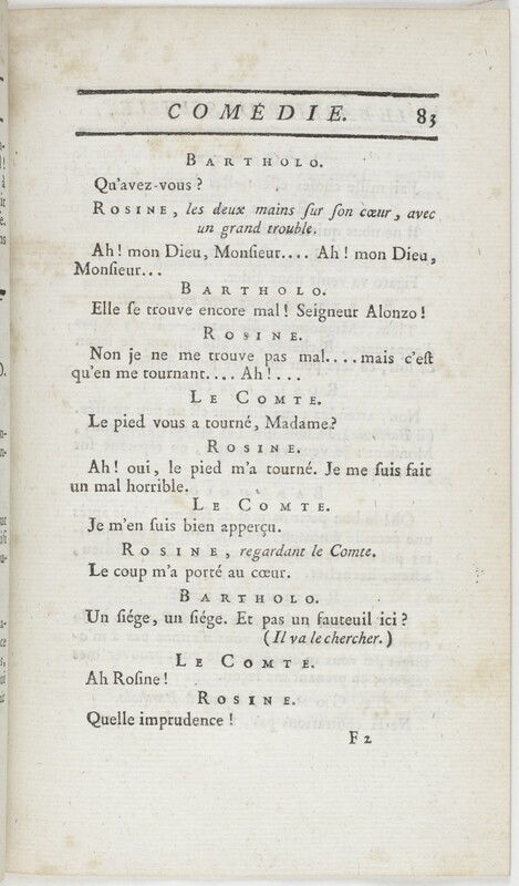 Barbier de Séville, ou La précaution inutile (Le), comédie en quatre actes