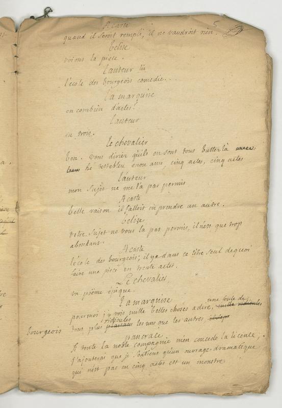 École des bourgeois (L’), comédie en trois actes et en prose avec un prologue