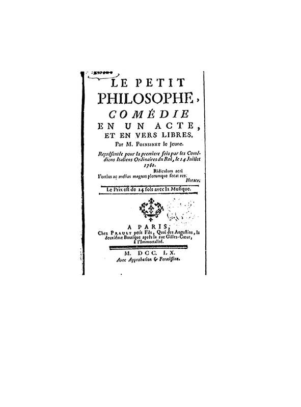Petit Philosophe (Le) Petit Philosophe (Le)