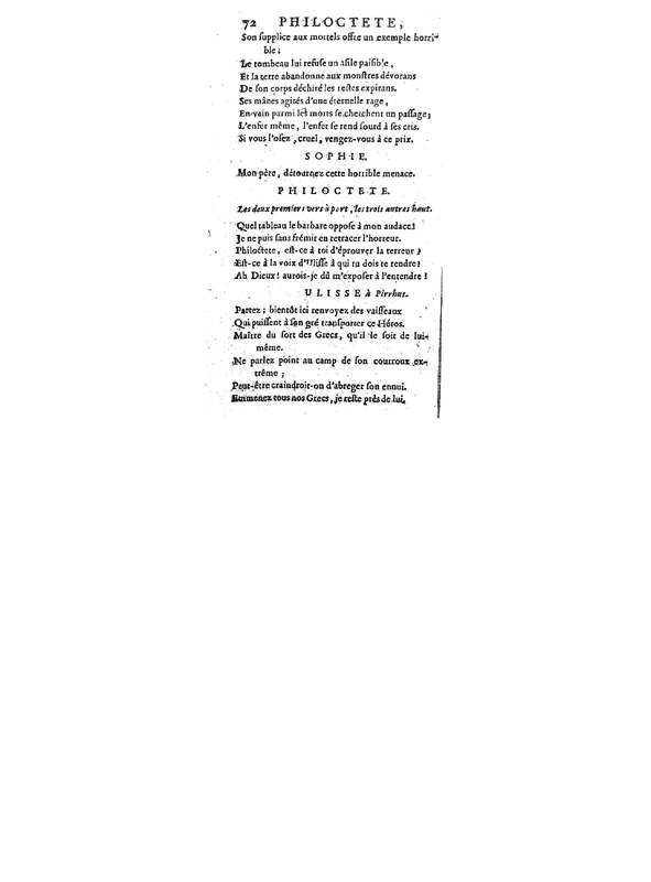 Philoctete, tragedie, par M. de Chateaubrun, de l'Académie françoise Philoctete, tragedie, par M. de Chateaubrun, de l'Académie françoise
