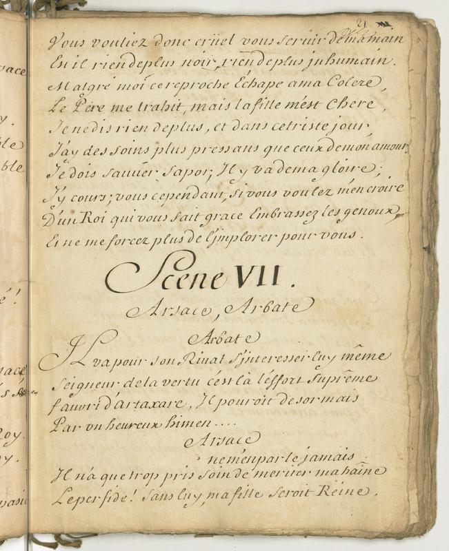 Artaxare, tragédie en cing actes et en vers Artaxare, tragédie en cing actes et en vers