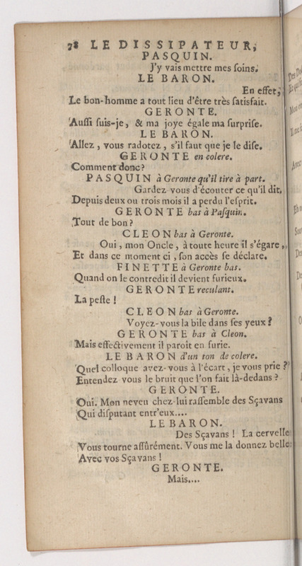 Dissipateur, ou l'Honneste Friponne (Le), comédie