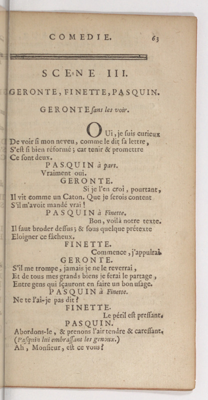 Dissipateur, ou l'Honneste Friponne (Le), comédie