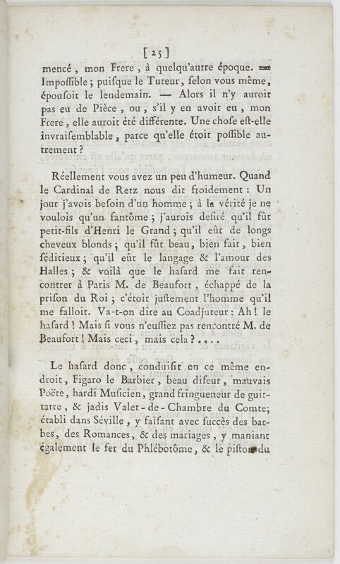 Barbier de Séville, ou La précaution inutile (Le), comédie en quatre actes