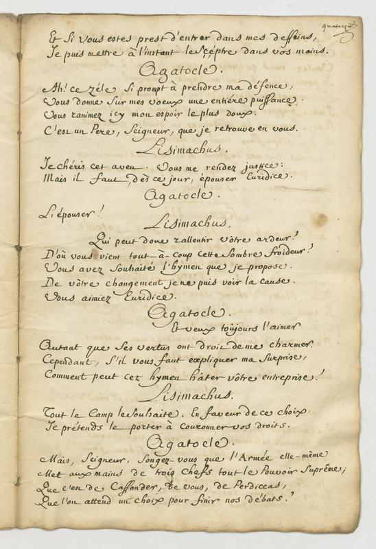 Lysimachus, tragédie en cinq actes et en vers Lysimachus, tragédie en cinq actes et en vers