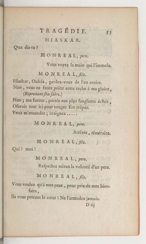 Hirza, tragédie, par M. de Sauvigny… (Comédiens ordinaires du Roi, 27 mai 1767) Hirza, tragédie, par M. de Sauvigny… (Comédiens ordinaires du Roi, 27 mai 1767)