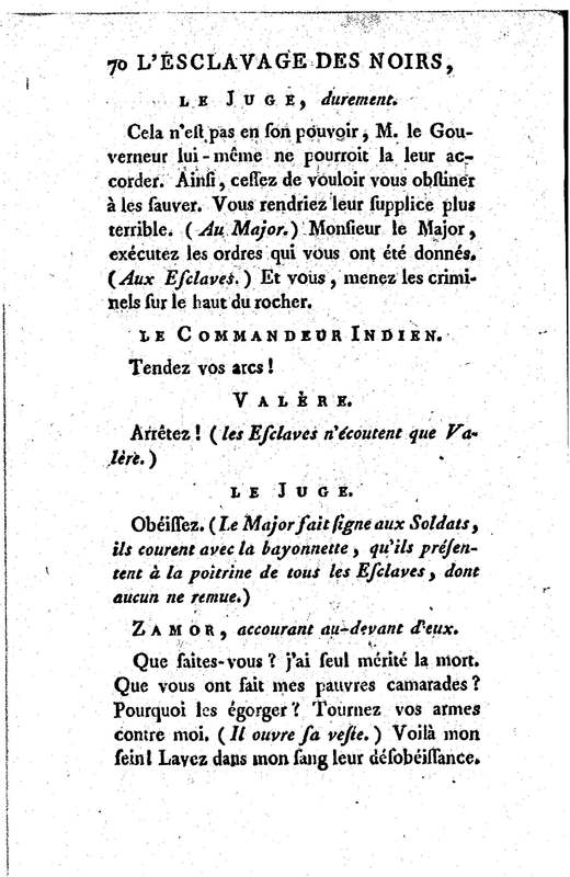 Esclavage des noirs, ou l'Heureux Naufrage (L'), drame en trois actes, en prose