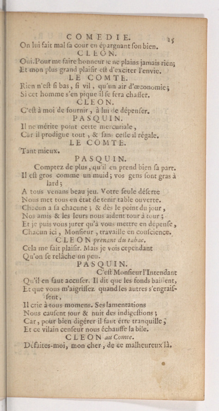 Dissipateur, ou l'Honneste Friponne (Le), comédie Dissipateur, ou l'Honneste Friponne (Le), comédie