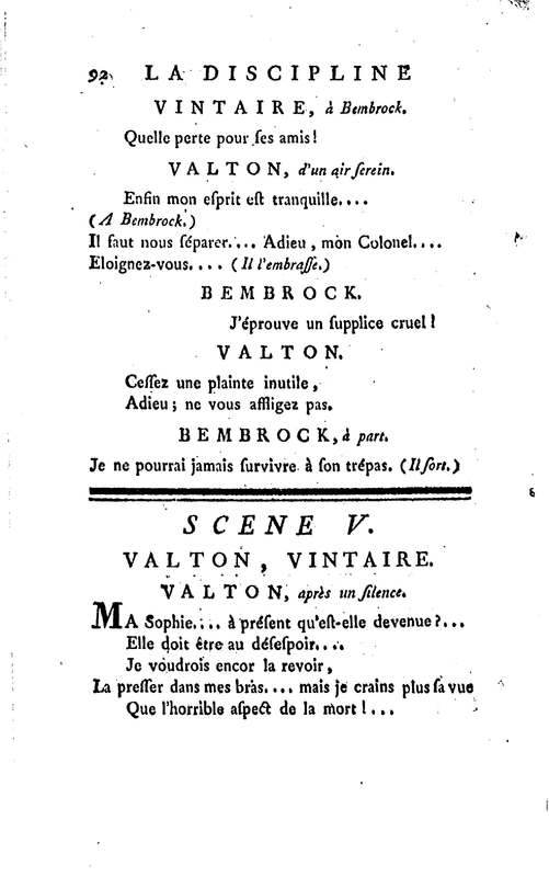Discipline militaire du Nord (La), drame en quatre actes, en vers libres Discipline militaire du Nord (La), drame en quatre actes, en vers libres