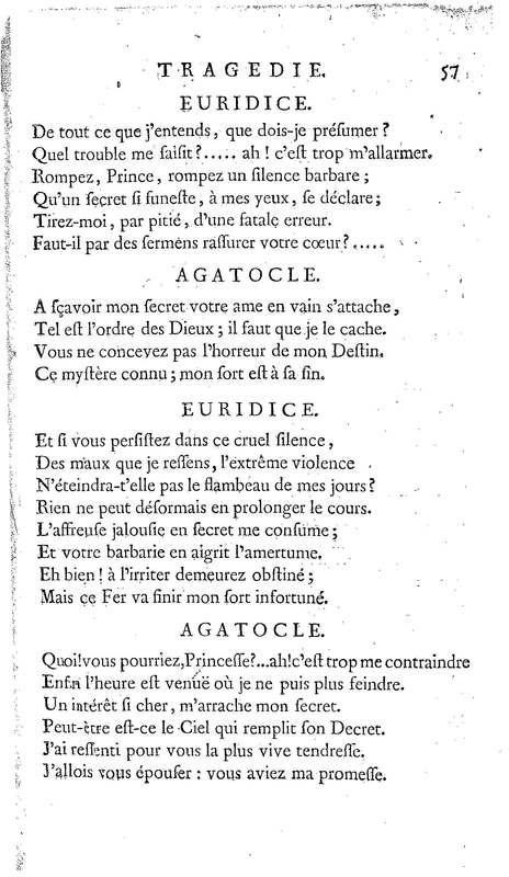 Lysimachus, tragédie par M. de Caux de Montlebert, représentée pour la première fois le 13 décembre 1737 Lysimachus, tragédie par M. de Caux de Montlebert, représentée pour la première fois le 13 décembre 1737