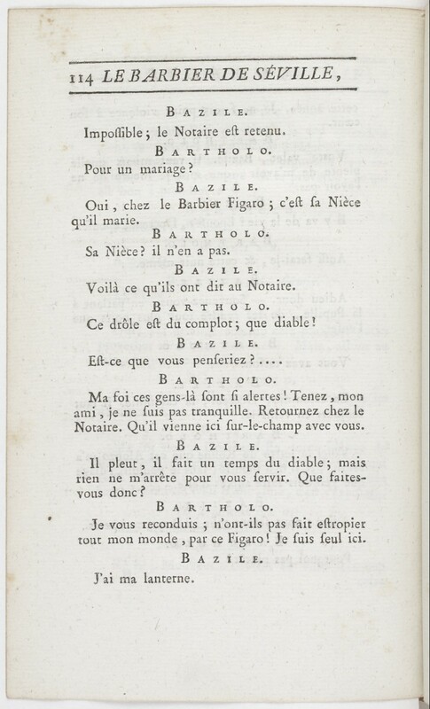 Barbier de Séville, ou La précaution inutile (Le), comédie en quatre actes