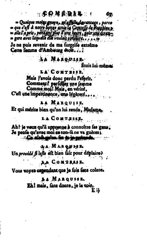 Persifleur (Le), comédie en trois actes et en vers… par M. de Sauvigny