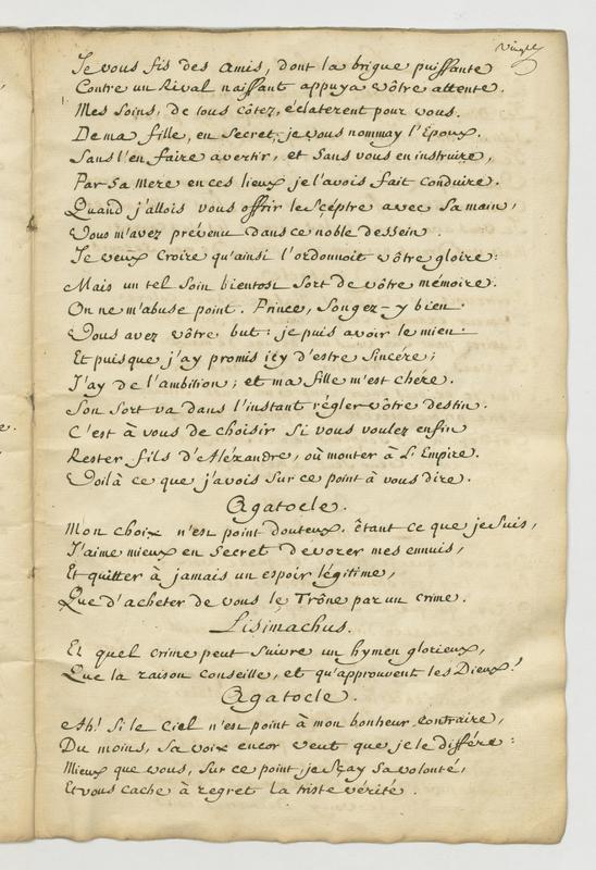 Lysimachus, tragédie en cinq actes et en vers Lysimachus, tragédie en cinq actes et en vers