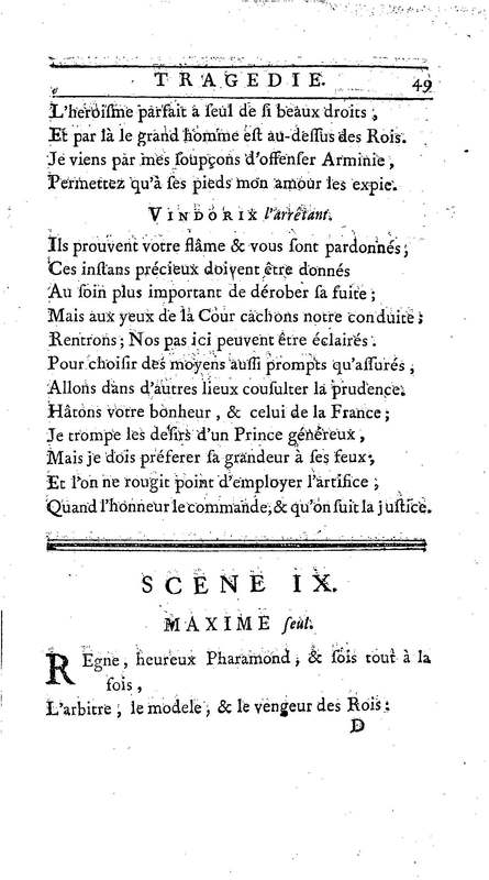 Pharamond, tragédie, par M. de C***