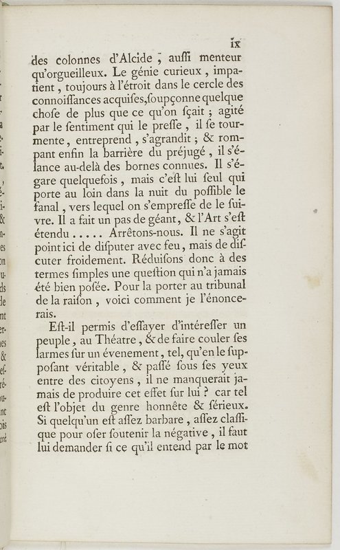 Eugénie, drame en cinq actes en prose, enrichi de figures en taille-douce ; avec un Essai sur le drame sérieux Eugénie, drame en cinq actes en prose, enrichi de figures en taille-douce ; avec un Essai sur le drame sérieux