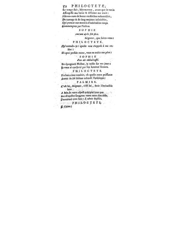 Philoctete, tragedie, par M. de Chateaubrun, de l'Académie françoise Philoctete, tragedie, par M. de Chateaubrun, de l'Académie françoise