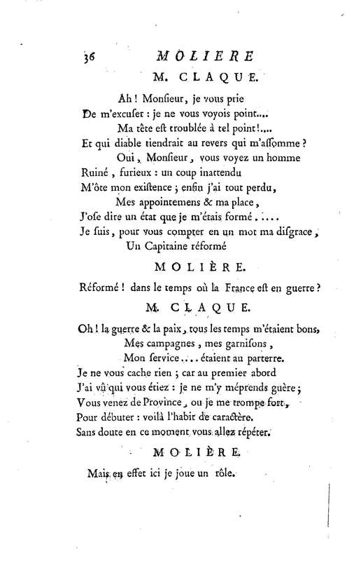 Molière à la nouvelle salle, ou les Audiences de Thalie, comédie en un acte et en vers libres Molière à la nouvelle salle, ou les Audiences de Thalie, comédie en un acte et en vers libres