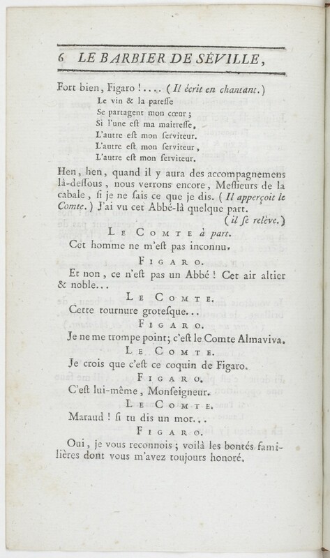 Barbier de Séville, ou La précaution inutile (Le), comédie en quatre actes