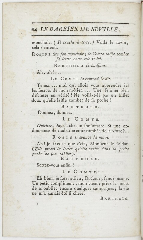 Barbier de Séville, ou La précaution inutile (Le), comédie en quatre actes