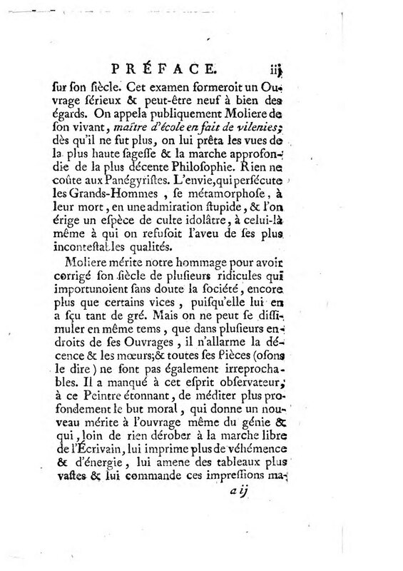 Molière, drame en cinq actes en prose; imité de Goldoni Molière, drame en cinq actes en prose; imité de Goldoni