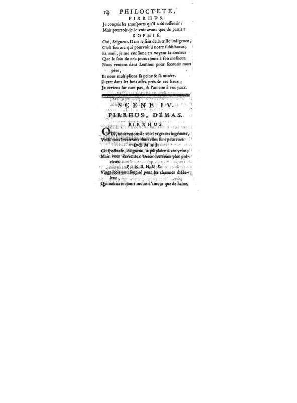 Philoctete, tragedie, par M. de Chateaubrun, de l'Académie françoise Philoctete, tragedie, par M. de Chateaubrun, de l'Académie françoise