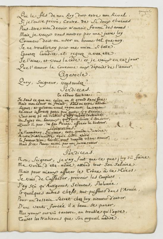 Lysimachus, tragédie en cinq actes et en vers Lysimachus, tragédie en cinq actes et en vers