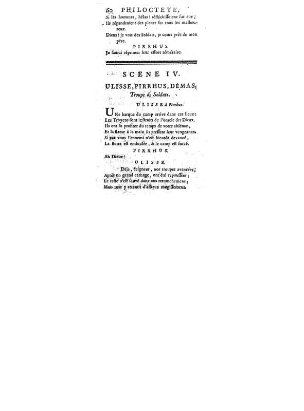 Philoctete, tragedie, par M. de Chateaubrun, de l'Académie françoise Philoctete, tragedie, par M. de Chateaubrun, de l'Académie françoise