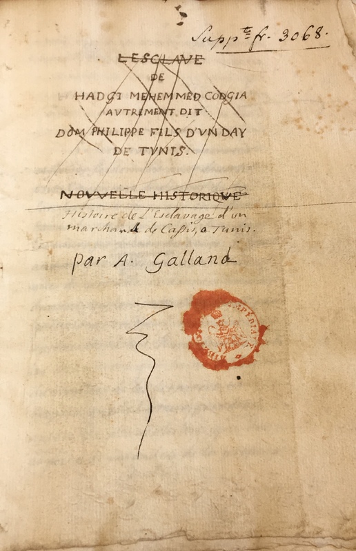 Esclave de Hadgi Mehemmed Codgia, autrement dit Dom Philippe, fils d'un day de Tunis ou Histoire de l'esclavage d'un marchand de Cassis à Tunis (L') Esclave de Hadgi Mehemmed Codgia, autrement dit Dom Philippe, fils d'un day de Tunis ou Histoire de l'esclavage d'un marchand de Cassis à Tunis (L')