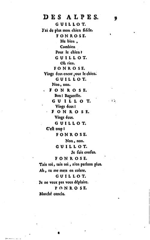 Bergère des Alpes (La), pastorale en trois actes et en vers, mêlée de chants, par M. Marmontel de l'Académie françoise Bergère des Alpes (La), pastorale en trois actes et en vers, mêlée de chants, par M. Marmontel de l'Académie françoise