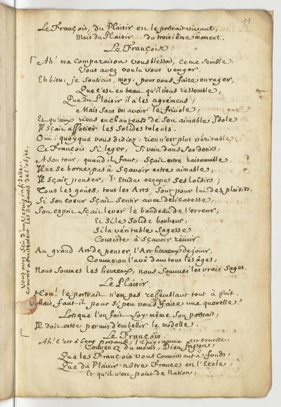 Plaisir (Le), comédie en un acte et en vers libres Plaisir (Le), comédie en un acte et en vers libres