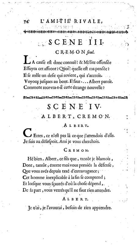 Amitié rivale (L'), comédie en vers et en cinq actes, par M. Fagan… Amitié rivale (L'), comédie en vers et en cinq actes, par M. Fagan…