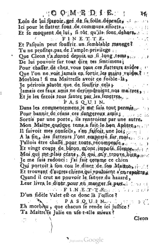Dissipateur ou l’honnête-friponne (Le), comédie