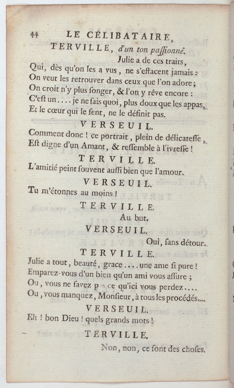 Célibataire (Le), comédie en cinq actes et en vers, représentée pour la première fois par les Comédiens françois, le 20 septembre 1775 Célibataire (Le), comédie en cinq actes et en vers, représentée pour la première fois par les Comédiens françois, le 20 septembre 1775