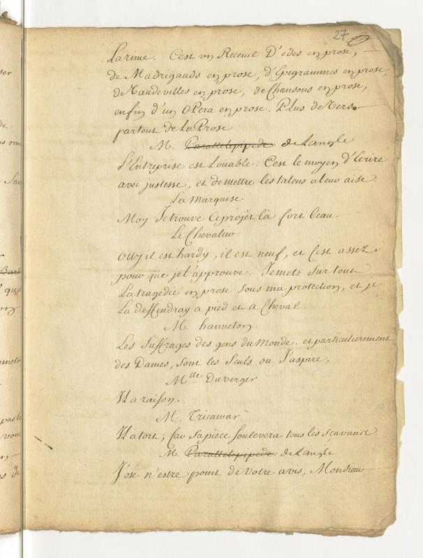 Tragédie en prose lue au foyer (La), pièce nouvelle en un acte Tragédie en prose lue au foyer (La), pièce nouvelle en un acte