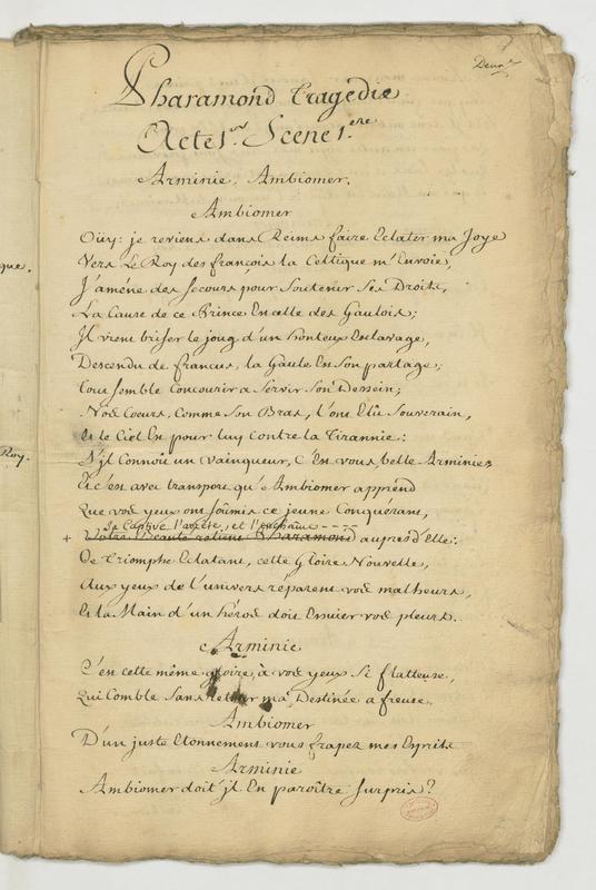 Pharamond, tragédie en cinq actes et en vers Pharamond, tragédie en cinq actes et en vers