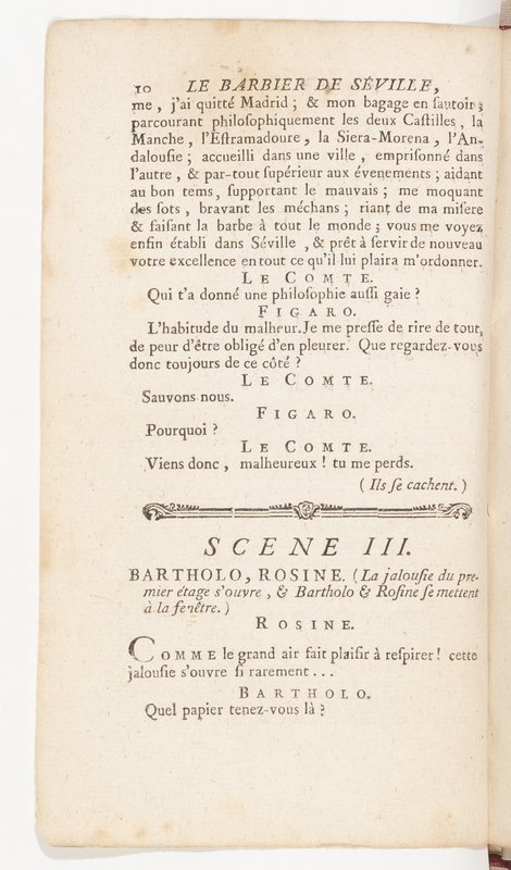 Barbier de Séville, ou la Précaution inutile (Le), comédie en quatre actes, par M. de Beaumarchais, représentée sur le théâtre de la Comédie Française le 23 février 1775 (avec une Lettre modérée sur la chute et la critique du Barbier de Séville) Barbier de Séville, ou la Précaution inutile (Le), comédie en quatre actes, par M. de Beaumarchais, représentée sur le théâtre de la Comédie Française le 23 février 1775 (avec une Lettre modérée sur la chute et la critique du Barbier de Séville)