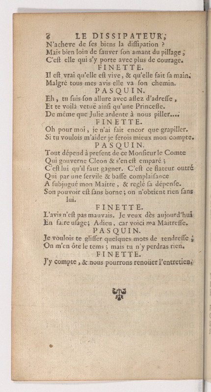 Dissipateur, ou l'Honneste Friponne (Le), comédie Dissipateur, ou l'Honneste Friponne (Le), comédie
